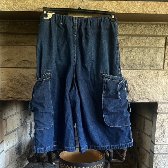 We The Free Blue Ankle Cropped Jeans - Picture 4 of 7